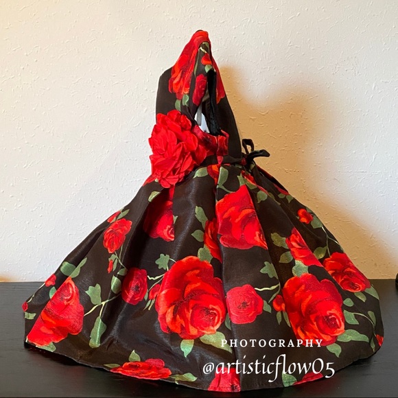 Be My Valentine Sweet Heart Rose Dress 2 piece - Picture 3 of 10